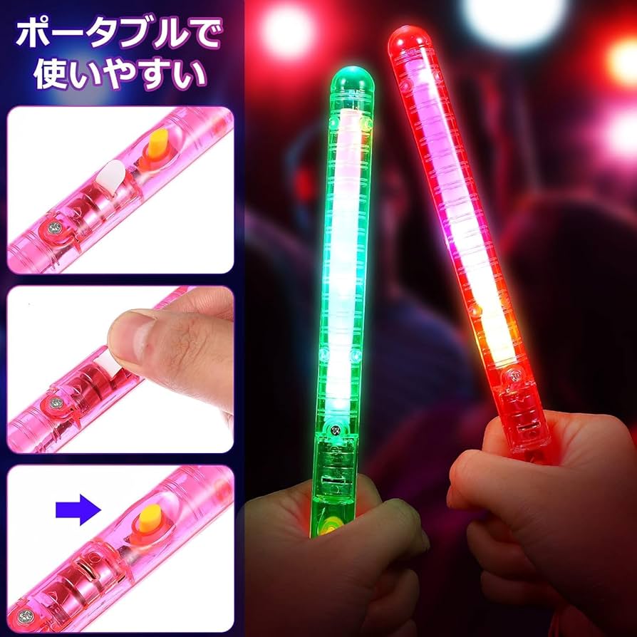 Amazon.co.jp: WINOMO コンサートライト LED ペンライト ライブ
